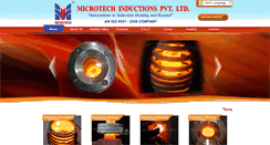 Desktop Screenshot of microtechinductions.com